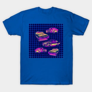 Retro Car Pop Art T-Shirt